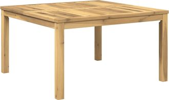 vidaXL Mesa De Centro Blanco 80 X 80,5 X 45 Cm Madera De Acacia S&oacute;lida Vidaxl