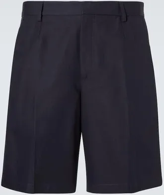 Ermenegildo Zegna Cotton and linen Bermuda shorts