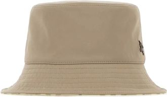 Burberry Stretch Canvas Reversible Bucket Hat - unisex - Burberry - Accessories - Beige - L - Accessories