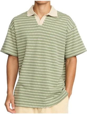 Revolution Jaquard Polo Shirt Polo-Shirt f&uuml;r Herren | oliv