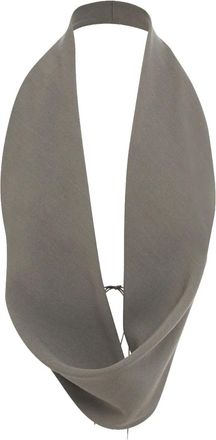 Alex Perry Top con scollo allamericana - Grigio