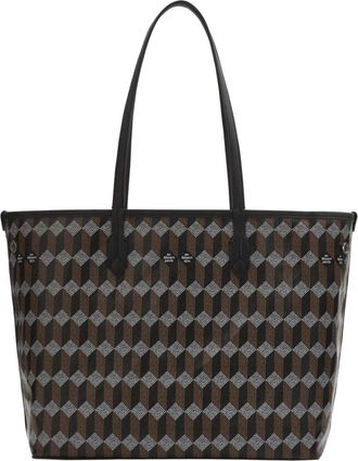 Au D&eacute;part Tote No. 47 - Dames - Shoppers - Zwart - ONE Size - Leer - Tassen