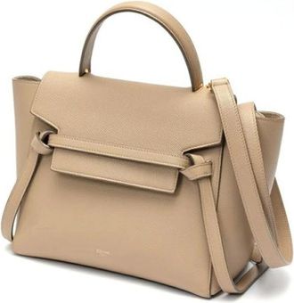 Celine Pre-owned Handbags, female, Beige, Size: ONE SIZE Pre-owned Vintage Handbag