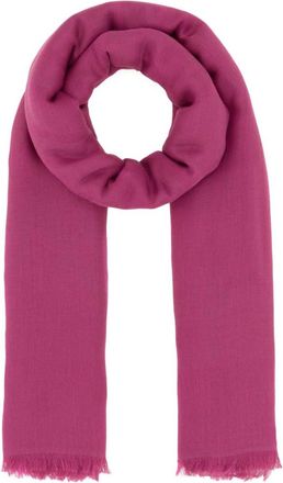 Max Mara Pink Solid Scarf