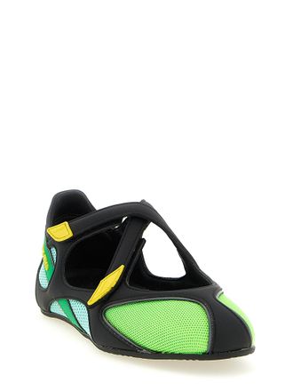 The Attico Floor 01 Ballet Flat - Green