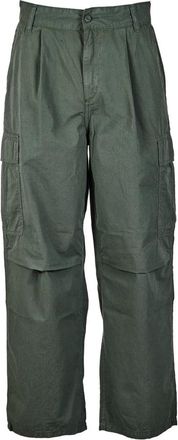 Carhartt Work in Progress Kole Cargo Wide Broek - Heren - Wijde Broeken - Groen - W34 - Broeken