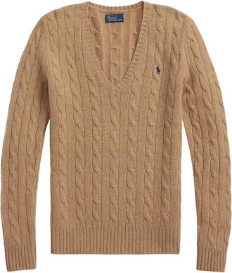 Ralph Lauren Dames, Truien, Beige, Maat: L