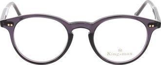 Cutler and Gross Accessoires, unisex, Zwart, ONE Size, Lennox Optisch Montuur