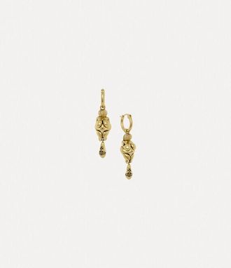Vivienne Westwood Venus Small Earrings Antique-gold Antique-gold Women