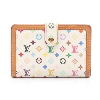 Louis Vuitton Pre-owned Wallets, female, Multicolor, Size: ONE SIZE Pre-owned Portefeuille Viennois Monogram Multicolore Wallet