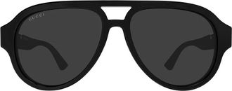 Gucci Sunglasses, unisex, Black, Size: 55 MM Gg2088S Sunglasses