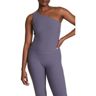 Spanx Bare Essentials One Shoulder Tank in Orchid Ash at Nordstrom Rack, Size X-Small