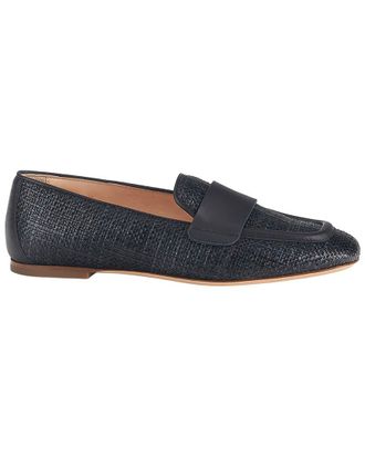 AGL Agl Sheryl Raffia Leather Moccasin