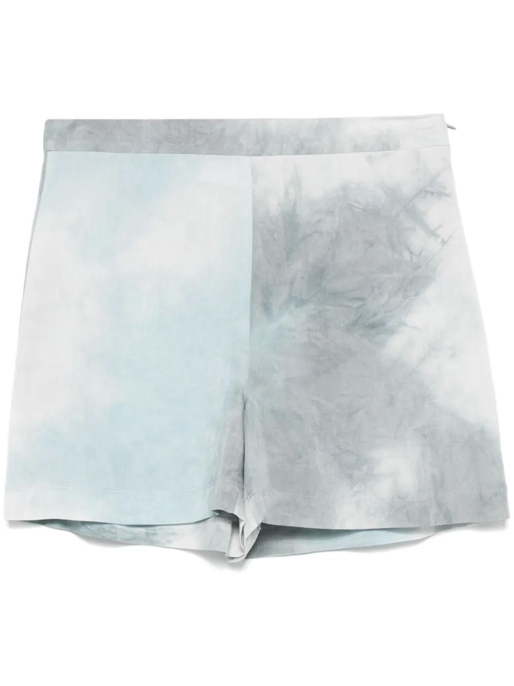 【送料&関税込】IRO Kewou Linen Shorts In Sky Blue IRO Kewou Linen Shorts In Sky Blue Iro
