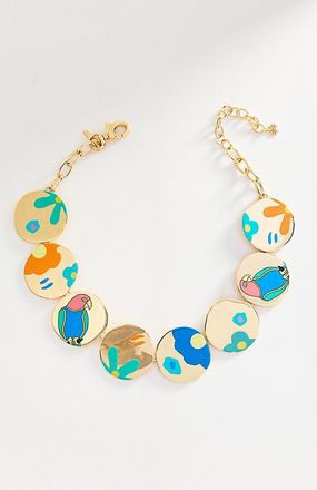 Lele Sadoughi Sherbert Spray Marisol Necklace