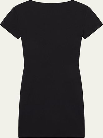 Frame Denim x Alexandra LeClerc The Monaco Mini Dress