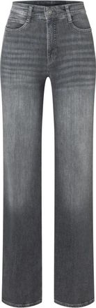 M.A.C Wide Jeans - Dames - Regular Fit Jeans - Grijs - S L30 - Denim - Jeans