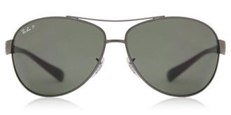 Ray-Ban RB3386 Active Lifestyle Polarized 004/9A Mens Sunglasses Grey Size 63
