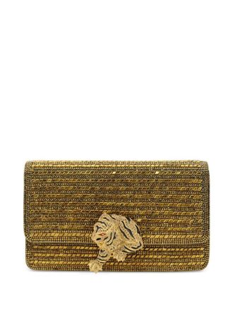 Roberto Cavalli Roar clutch - Gold