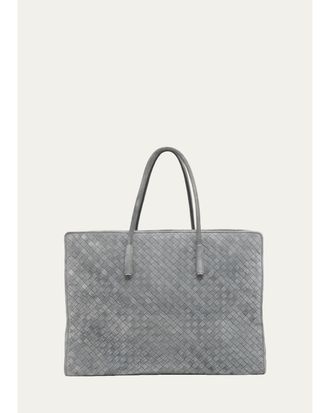 Bottega Veneta Barbara Large Suede Tote Bag