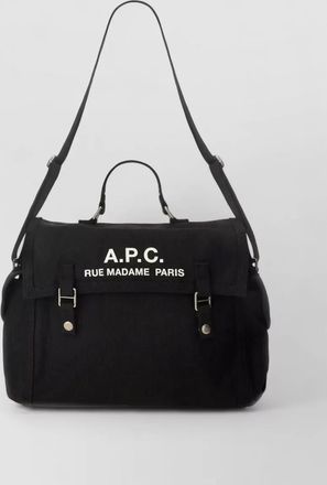 A.P.C. cotton shoulder bag