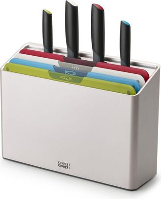 Joseph Joseph Folio Icon Plus Set 4 Tagleri e 4 Coltelli Multicolore