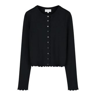 Fab By Fabienne Chapot Fabienne Chapot - Scarlett Cardigan - Dames - Truien - Zwart - Maat: L Wol