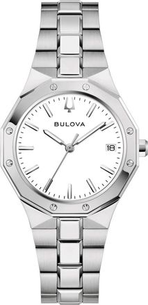 Bulova Octagon Watch - Dames - Horloges - Wit - ONE Size - Accessoires