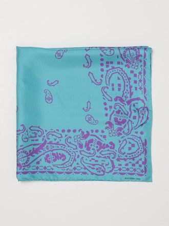 Mantero 1902 Neck Scarf Woman color Turquoise