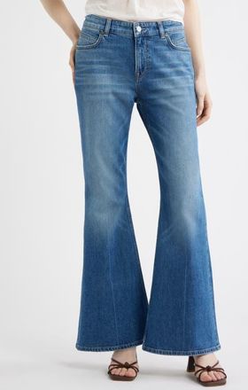 Boss Orange by Hugo Boss The Soft Bootcut Jeans in Dark Blue at Nordstrom, Size 27 32