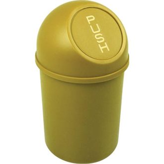 Helit Recipiente Para Residuos Con Trampilla De Polipropileno