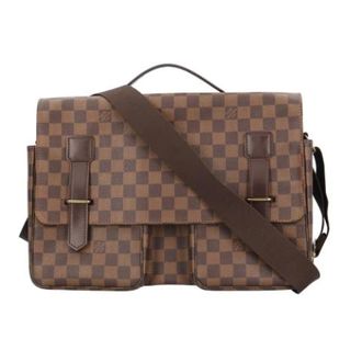Louis Vuitton Pre-owned Damier Schoudertas - Heren - Pre-owned - Bruin - Maat: ONE Size