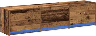 vidaXL Mueble De Tv Madera Vieja Madera De Ingenier&iacute;a Vidaxl