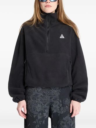 Nike Wolf Tree half-zip fleece sweatshirt - 010 Black/ Anthracite/ Summit White