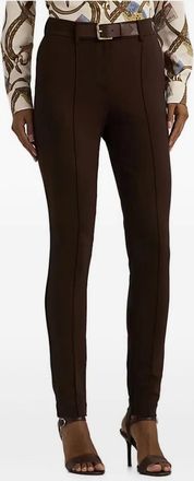Lauren Ralph Lauren Pantaloni con cintura - Marrone
