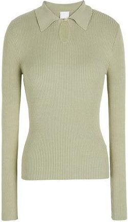 8 by YOOX KNIT DROP CUT-OUT TOP