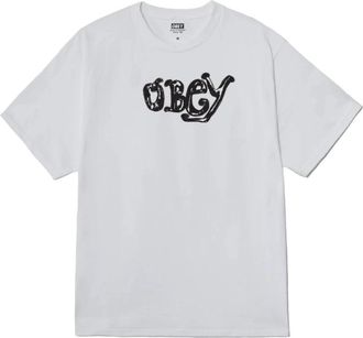 Obey Uomo, Top, Bianco, S, new