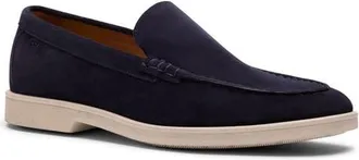Stuart Weitzman Don Loafer in Navy Blue at Nordstrom, Size 10.5