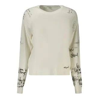 Desigual Mujer, Jerseys, Blanco, Talla: XS