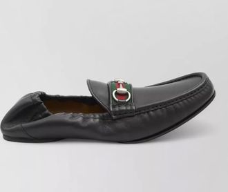 Gucci leather loafers