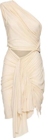 Rick Owens Abito asimmetrico con drappeggio - Toni neutri