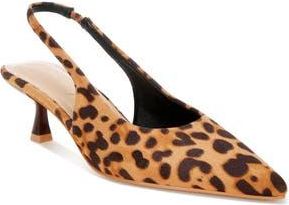 London Rag Inana Slingback Pump in Leopard at Nordstrom Rack, Size 8.5