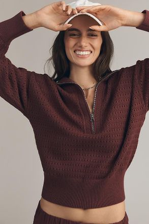 Varley Darla Half-Zip Knit Pullover