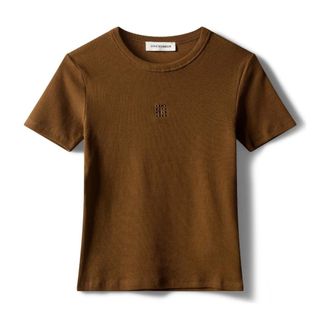 Sofie Schnoor T-shirt - Dames - Tops - Bruin - Maat: L