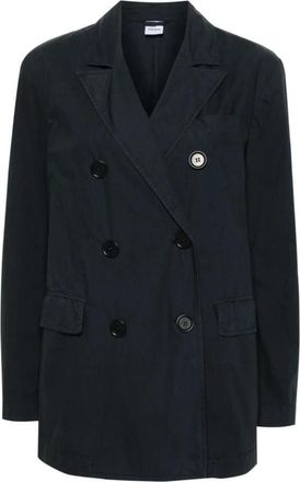 Aspesi Blauwe Blazer voor een stijlvolle uitstraling - Dames - Blazers - Blauw - XS - Jassen