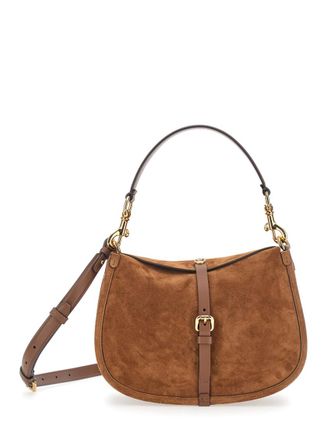 Etro Brown Suede shoulder bag