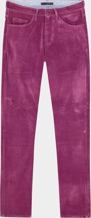 Robert Graham Mens Celestial Velvety Slim Five-Pocket Pants
