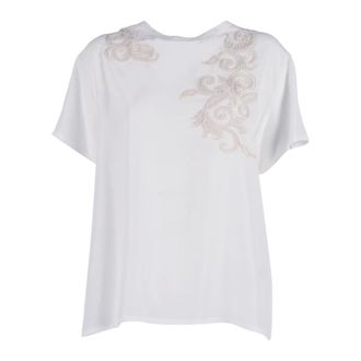 Ermanno Scervino T-shirt - female - Ermanno Scervino - T-Shirts - White - L - Tops