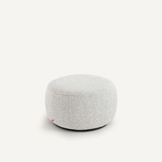 AM.PM Rosebury XL poef met boucl&eacute; effect, ontwerp Emmanuel Gallina