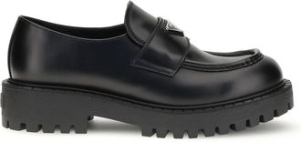 Prada Double Chocolate Loafers